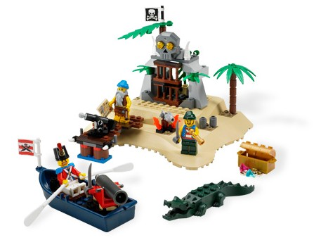 Lego Loot Island [Pirates:Pirates II 