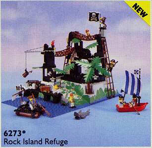 BrickLink - Set 6273-1 : LEGO Rock Island Refuge [Pirates:Pirates 