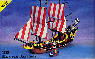 lego barracuda ship