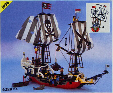 BrickLink - Set 6289-1 : LEGO Red Beard Runner [Pirates:Pirates I 