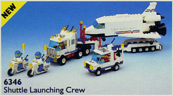 lego space shuttle truck