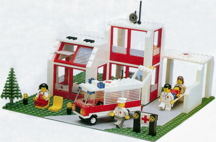 St Lego City Minifigures Doctor Mary's Hospital 6380 doc003 