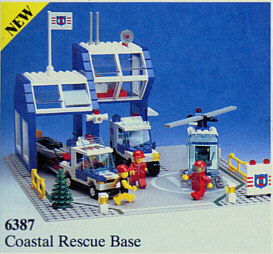 Coastal Rescue Base Set 6387 1 BrickLink