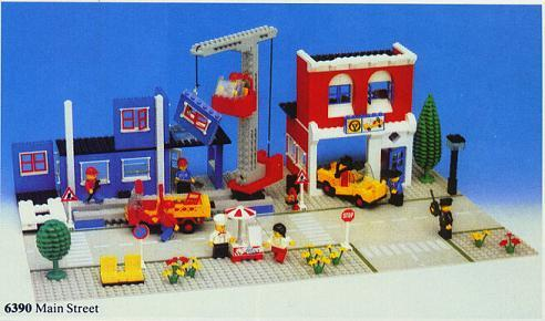 BrickLink - Set 6390-1 : Lego Main Street [Town:Classic Town ...