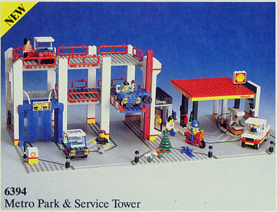 Metro Park Service Tower Set 6394 1 BrickLink