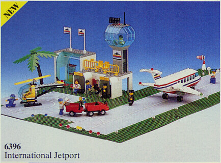 Set 6396-1 : Lego International Jetport 