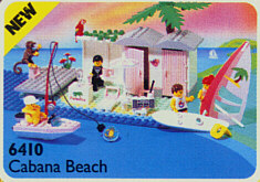 Cabana Beach Set 6410-1 | BrickLink