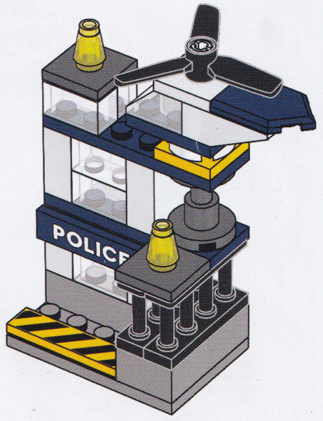 Police Station Set 6422236 1 BrickLink