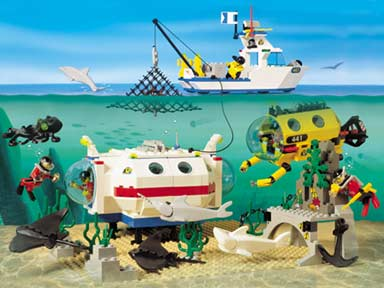 LEGO 6441 Deep Reef Refuge Retired 1997 Town Divers for sale online 
