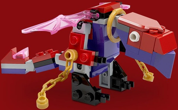 668 pcs Thunderfang Dragon of Chaos – Joy Bricks