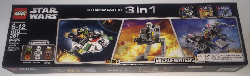 Star Wars Bundle Pack, Super Pack 3 in 1 (Sets 75125, 75127, and