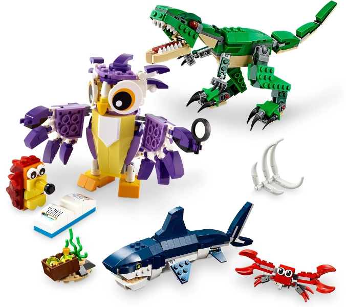 Creator Bundle Pack (Sets 31058, 31088, and 31125) - Animal Gift