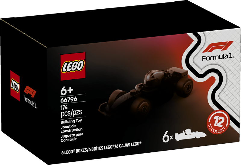 ココア ④ LEGO F1 Collectible Race Cars 6 Pack (66796) Deal - June