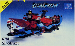 BrickLink - Set 6781-1 : Lego SP-Striker [Space:Space Police I ...