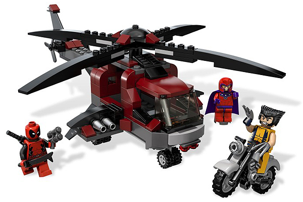 Lego® Super Heroes Minifigur Deadpool aus Set 6866 Neu 