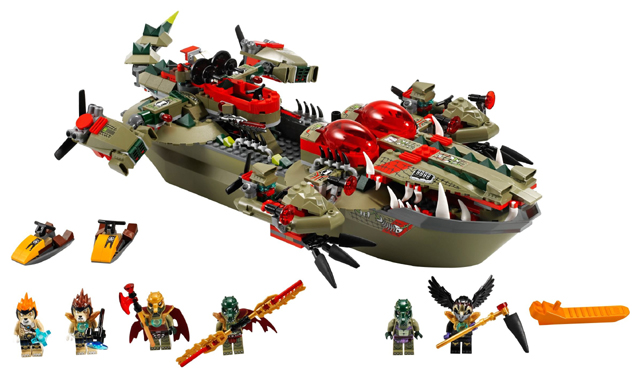 por ejemplo horizonte Orador BrickLink - Set 70006-1 : LEGO Cragger's Command Ship [LEGENDS OF CHIMA] -  BrickLink Reference Catalog