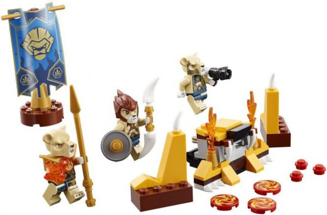 Lego Chima 70229 Lion tribe Pack 