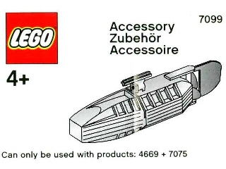 fjerkræ glimt Mudret Accessory Motor for Boats polybag : Set 7099-1 | BrickLink