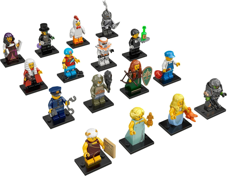 Lego Minifigure Series 9 Roman Emperor Complete W Accessory & Base 71000 CMF 