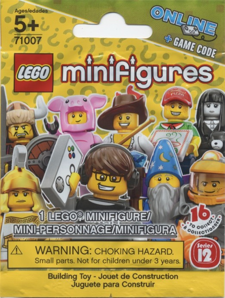 Video Game Guy LEGO 71007 Series 12 Minifigures Slit Verified NEW!
