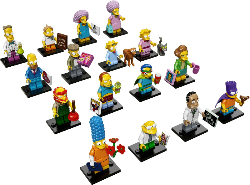 SERIE 2: Einzelfigur en AUSWÄHLEN SIMPSONS # 71009 LEGO MINIFIGUREN 