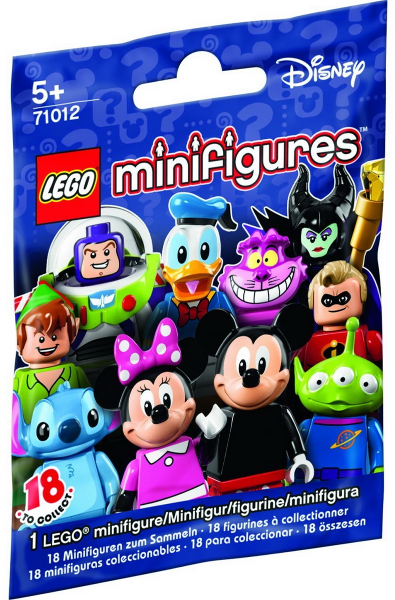 New All 18 Complete Set Of Lego 71012 Disney Series 1 CMF Minifigures Set 