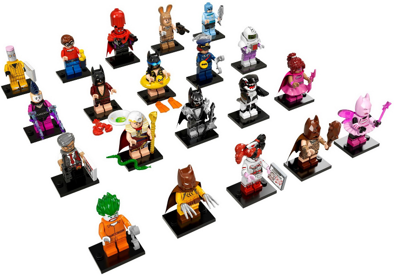 Minifigure, The LEGO Batman Movie, Series 1 (Complete Random Set of 1  Minifigure) : Instruction 71017-1