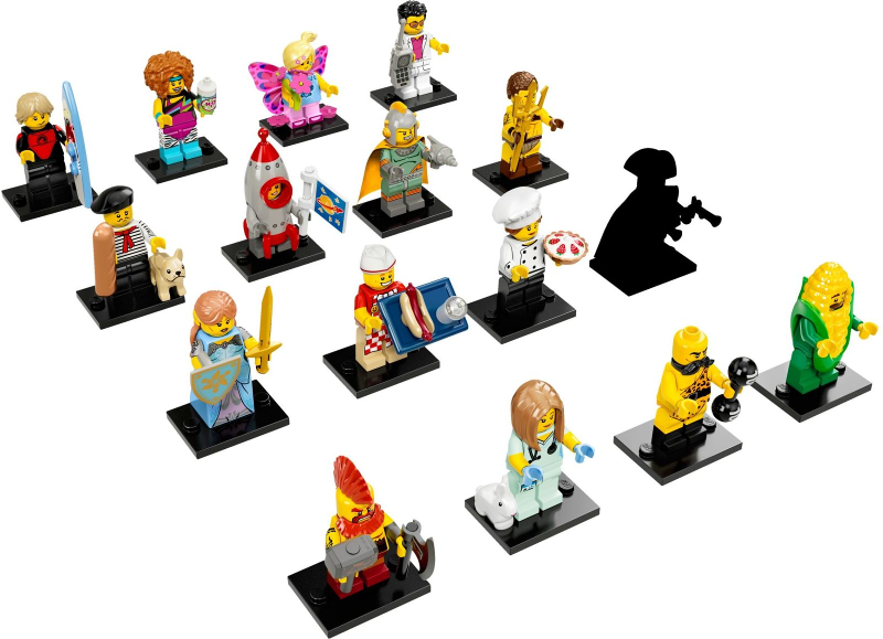 12 Figur Yuppie 71018 Lego Collectible Minifigures Serie Reihe 17 Nr 