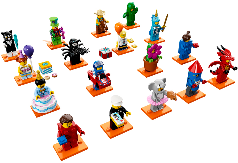 New/Opened Your Choice Lego Series 18 Collectible Minifigure Complete 