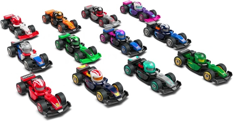 F1 Collectible Race Cars (Complete Series of 12 Complete