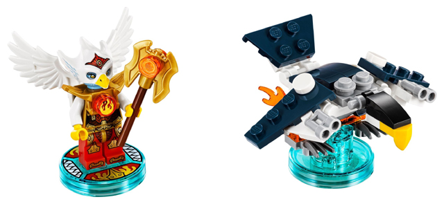 71232-Bestprice REGALO-NUOVO LEGO-dimensioni ERIS divertente giocattolo Pack Tag-Chima 