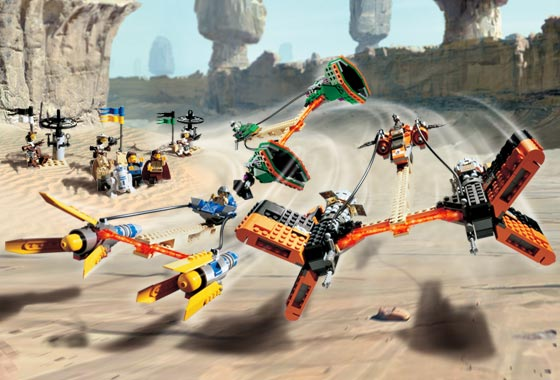 Lego pod race new arrivals