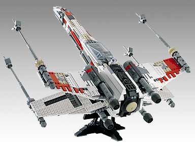 lego x wing stand