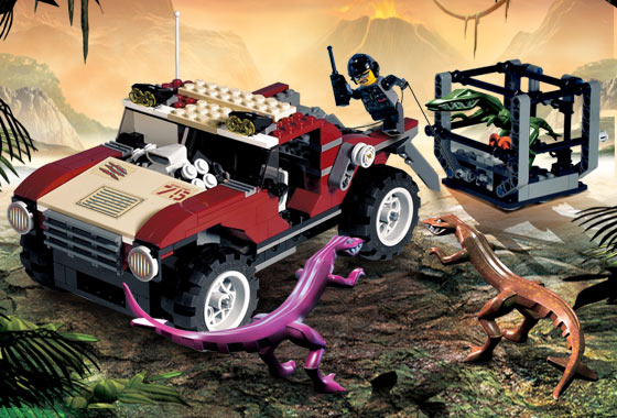 Dino 4WD Trapper : Set 7296-1 | BrickLink