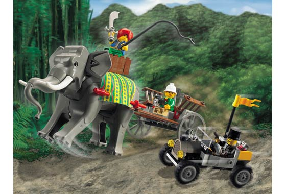 BrickLink - Set 7414-1 : Lego Elephant 