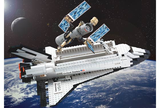 space shuttle discovery lego