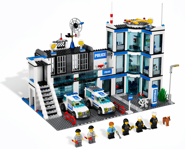 LEGO 2 x Figur Minifigur City Town Polizistin police cty211 aus Set 7498 