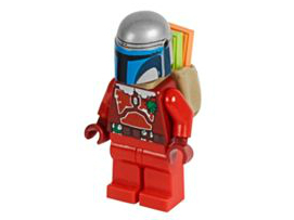 Lego Star Wars Santa Jango Fett aus 75023 