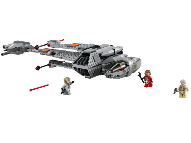 Lego Escuadrón gris piloto 75050 B-wing Star Wars Minifigura 