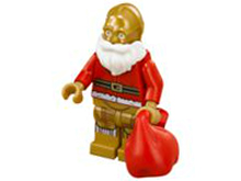 sw0680 Santa C-3PO Lego Star Wars aus Set 75097 #1819 