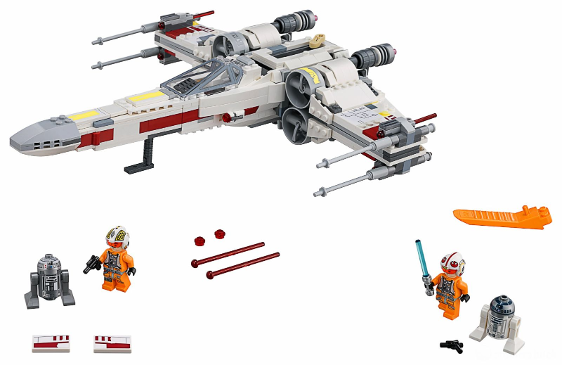 rygrad inden for aktivt BrickLink - Set 75218-1 : LEGO X-Wing Starfighter [Star Wars:Star Wars  Episode 4/5/6] - BrickLink Reference Catalog