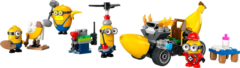 Minions and Banana Car : Set 75580-1 | BrickLink