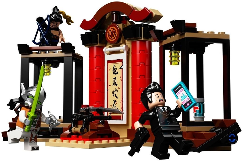 Lego Hanzo vs. Genji [Overwatch 