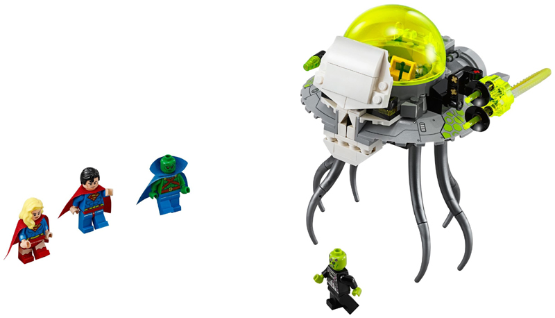 lego brainiac attack minifigures