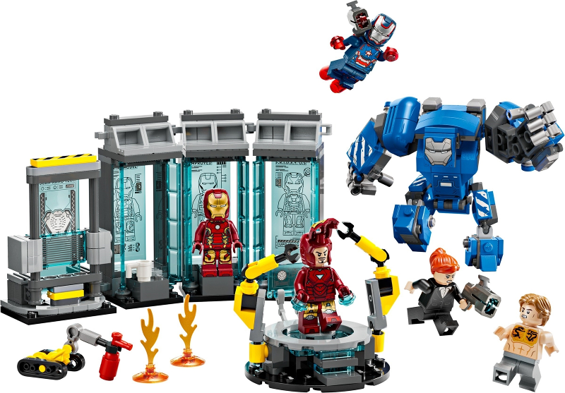品質が完璧 Iron Man's Laboratory: Hall of Armor : Set 76315-1 | BrickLink その他