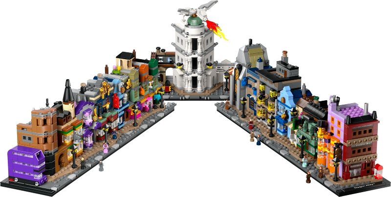 Diagon Alley Wizarding Shops : Set 76444-1 | BrickLink