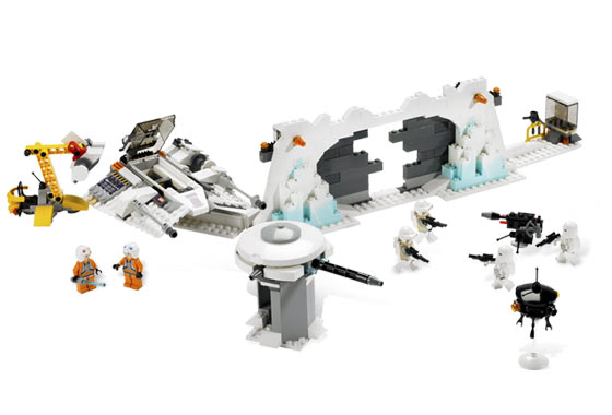 Details about   CUSTOM sticker for LEGO 7666 Hoth Rebel Base not transparent Premium quality