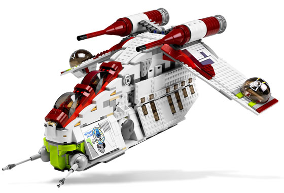 Republic Attack Gunship : Set 7676-1 | BrickLink