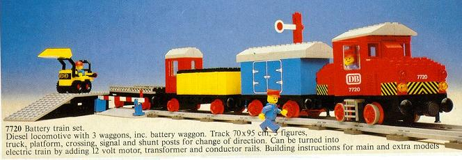 Trænge ind Koncession under Diesel Freight Train Set, battery : Set 7720-1 | BrickLink