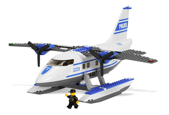 Lego Police Pontoon Plane 
